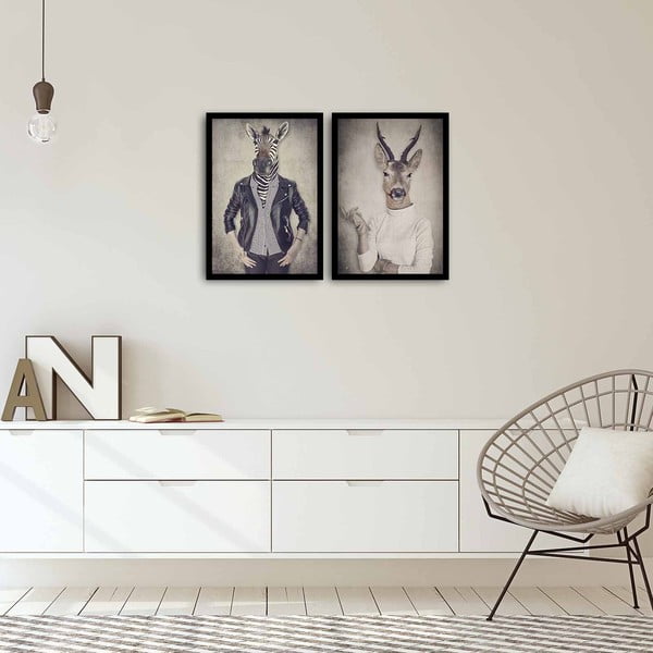 Obraz dwuczęściowy Home Ribs and Deer, 72x50 cm-image-1