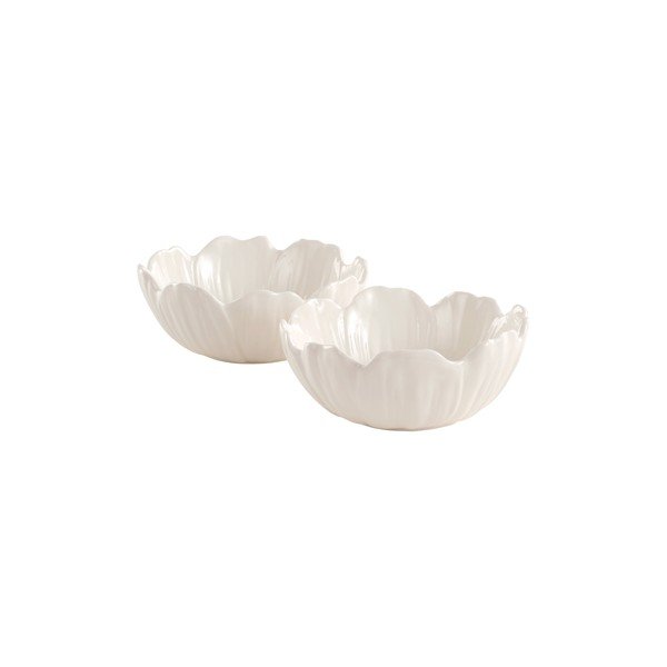 Białe porcelanowe miski zestaw 2 szt. na sałatkę Eira – Jotex-image-2