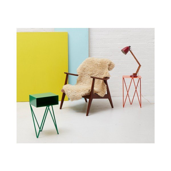 Zielony stolik nocny &New Mini Robot-image-2