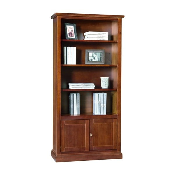 Drewniana biblioteczka 2-drzwiowa Castagnetti Legno