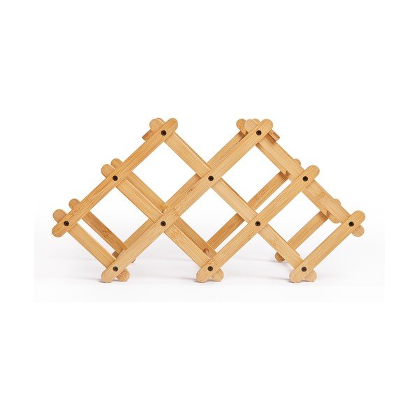 Bambusowy stojak na wino – Bonami Essentials-image-3