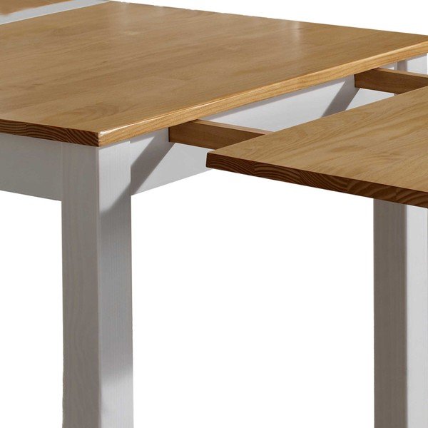 Dodatkowy blat do stołu z litego drewna sosnowego Marckeric Jade-image-2