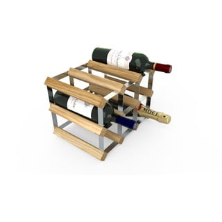 Drewniany stojak na wino na 9 butelek – RTA