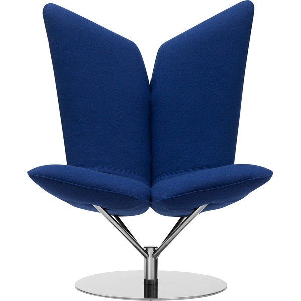 Ciemnoniebieski fotel Softline Angel Swivel