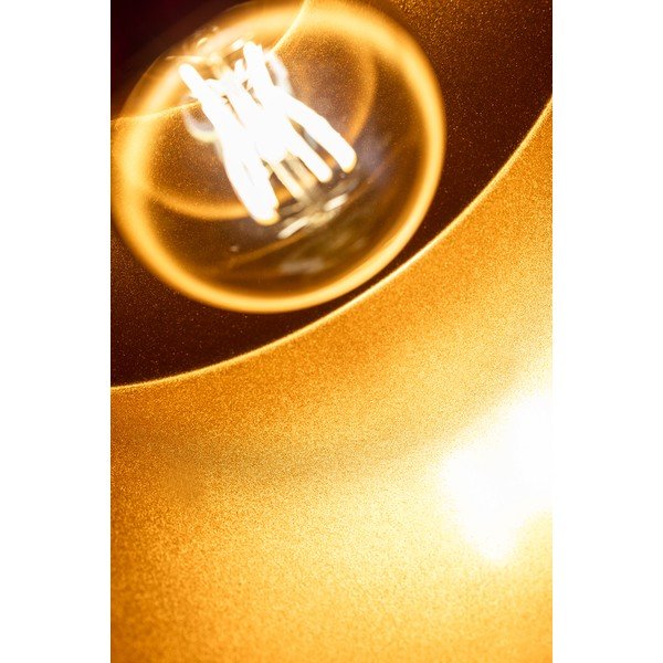 Czarna lampa wisząca z metalowym kloszem ø 32 cm Goa – GTV-image-2