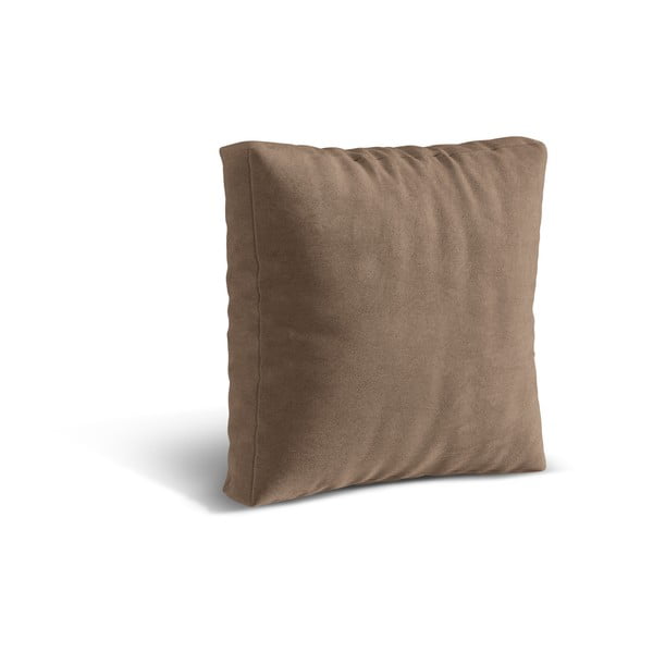 Jasnobrązowa aksamitna poduszka do sofy modułowej Martina – Micadoni -image-1