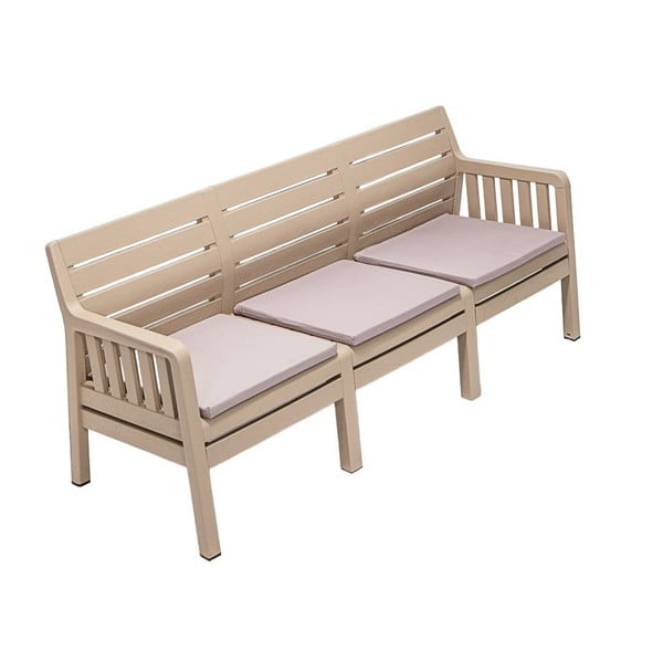 Antracytowa sofa ogrodowa Lara – Floriane Garden-image-1