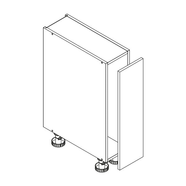 Dolna szafka kuchenna (szer.  15 cm) Aden – STOLKAR-image-3