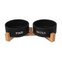 Zestaw ceramicznych misek dla psów ze stojakiem ø 16 cm Dog Fantasy – Plaček Pet Products