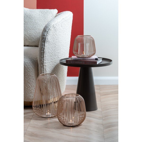 Czarny metalowy stolik Leitmotiv Force, wys. 37,5 cm-image-1