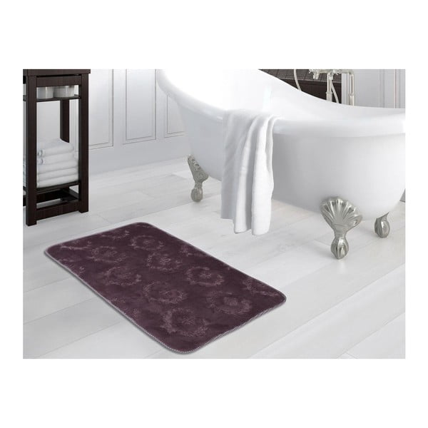 Ciemnobrązowy dywanik łazienkowy Madame Coco Nala, 70x110 cm