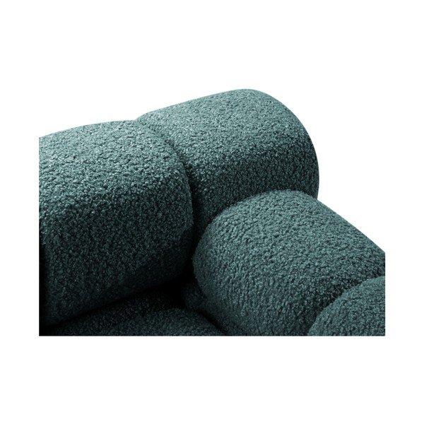 Morski narożnik modułowy z materiału bouclé (prawostronny/z szezlongiem) – Micadoni -image-4