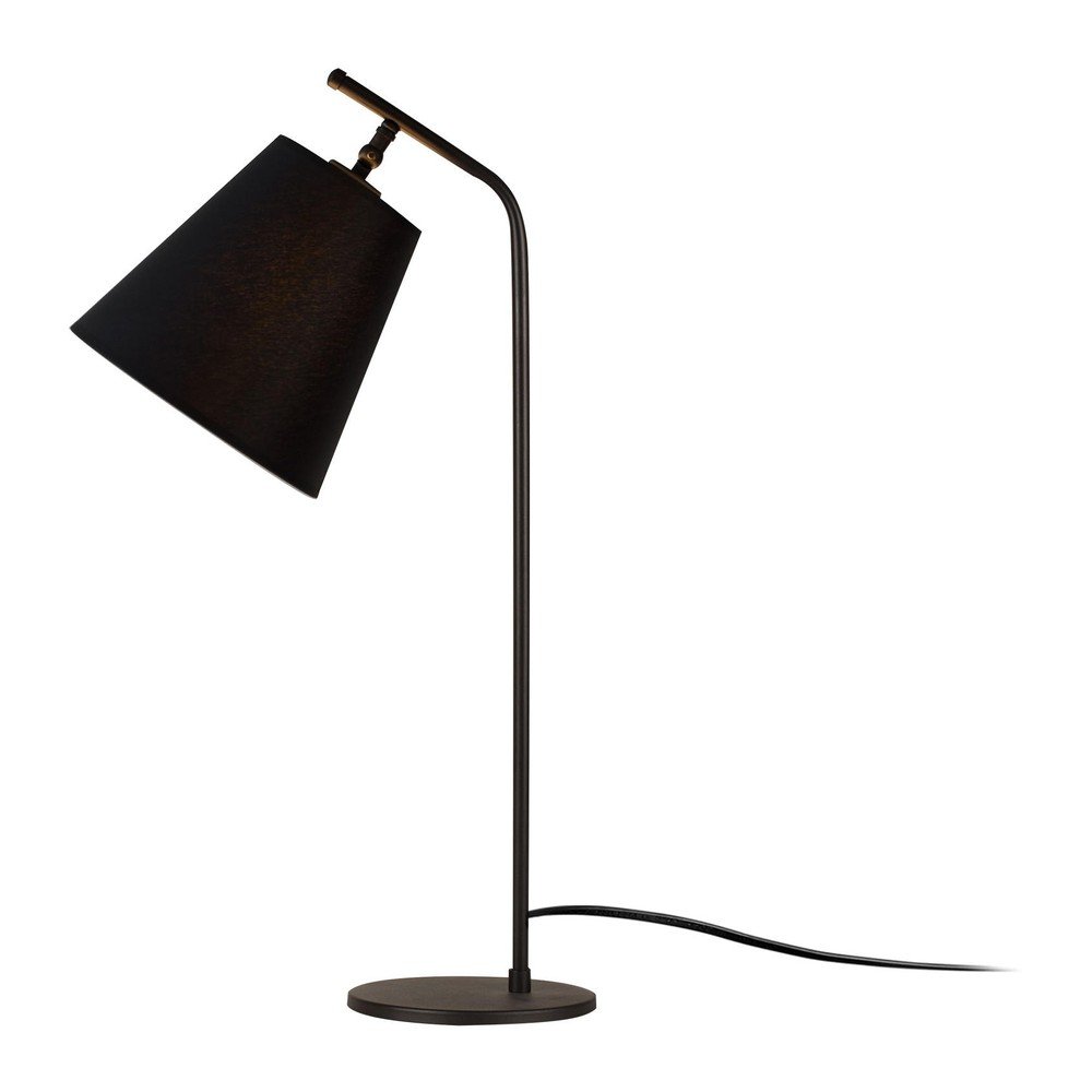 Czarna lampa stołowa z tekstylnym kloszem (wysokość 67 cm) Salihini – Opviq lights (zdjęcie 5)