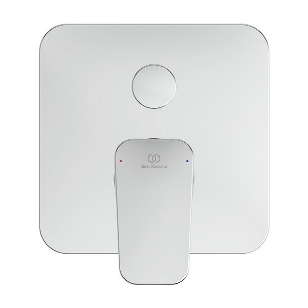 Podtynkowa bateria ścienna w kolorze srebra z połyskiem Ceraplan – Ideal Standard-image-4