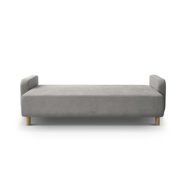 Szara rozkładana sofa ze schowkiem 231 cm Elen – Micadoni -image-3