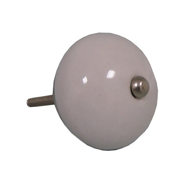 Dekoracyjna gałka ceramiczna Antic Line Lily