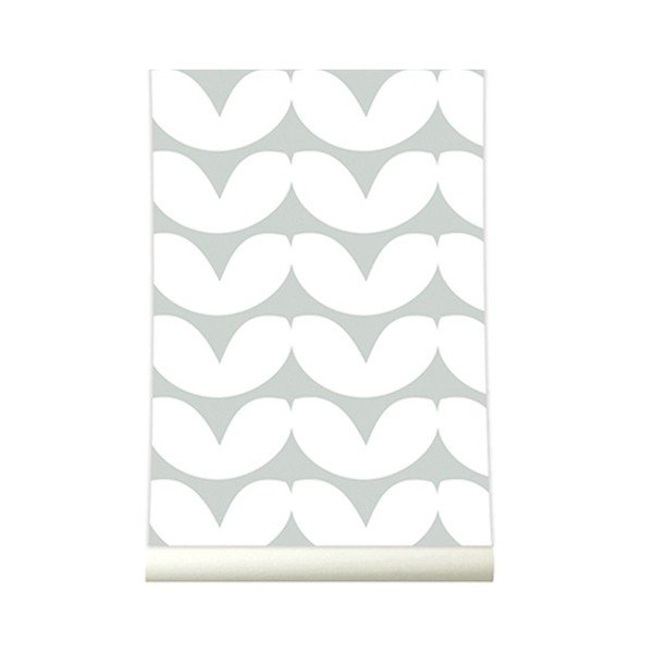 Tapeta Hearts Grey-image-1