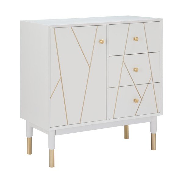 Biała szafka Mauro Ferretti Luxy, szerokość 80 cm-image-2