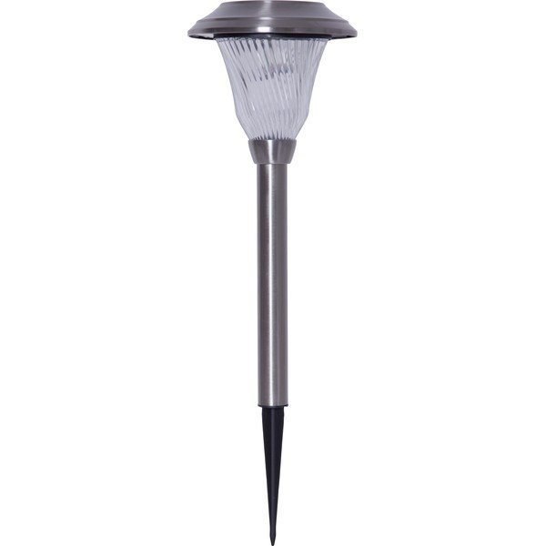 Solarne oświetlenie ogrodowe LED ze stali nierdzewnej Star Trading Barcelona, wys. 41 cm-image-2