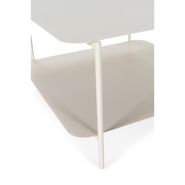 Kremowy metalowy stolik 70x73 cm Beatrix – MOME-image-3