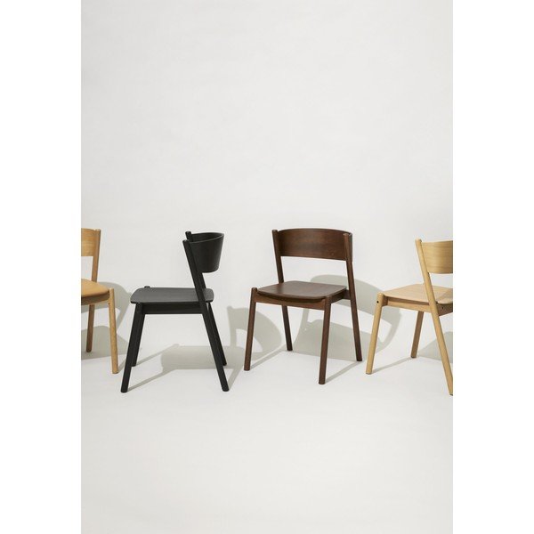 Dębowe krzesła do jadalni Oblique - Hübsch-image-2