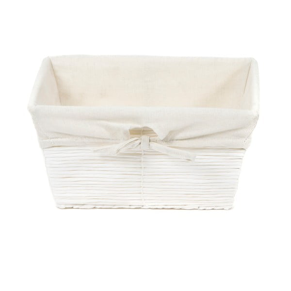 Biały koszyk papierowy Compactor Kimo Paper Basket, 26x14 cm
