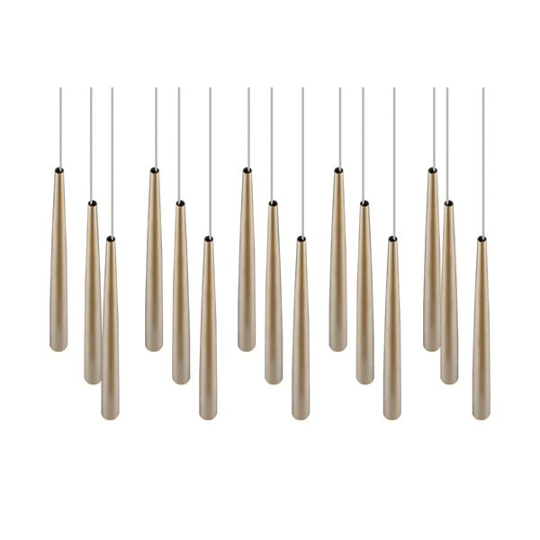 Lampa wisząca LED w kolorze złota Cala – Trio Select-image-2