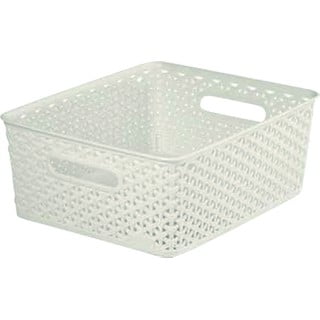 Biały koszyk Curver My Style, 13 l