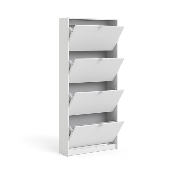 Biała uchylna szafka na buty Shoes – Tvilum-image-4