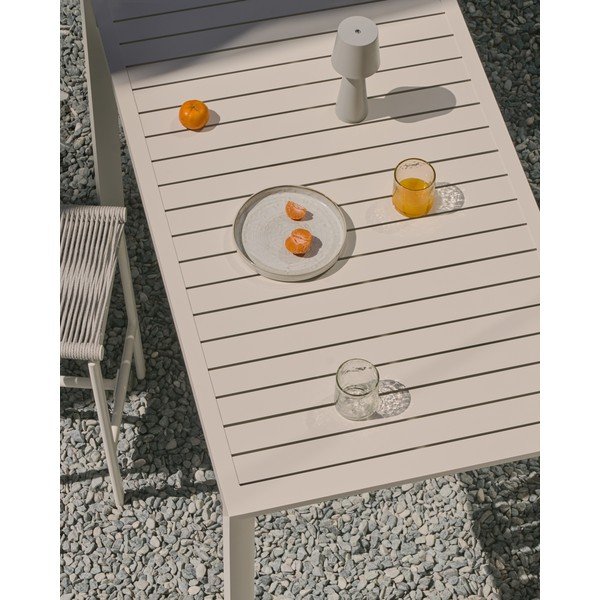 Aluminiowy stół ogrodowy 77x150 cm Culip – Kave Home-image-2
