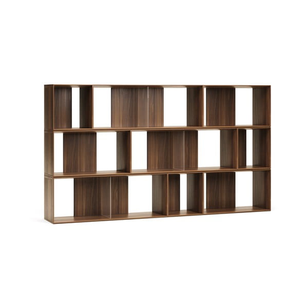 Modułowy system półek w dekorze orzecha 9 szt. 202x114 cm Litto – Kave Home-image-2