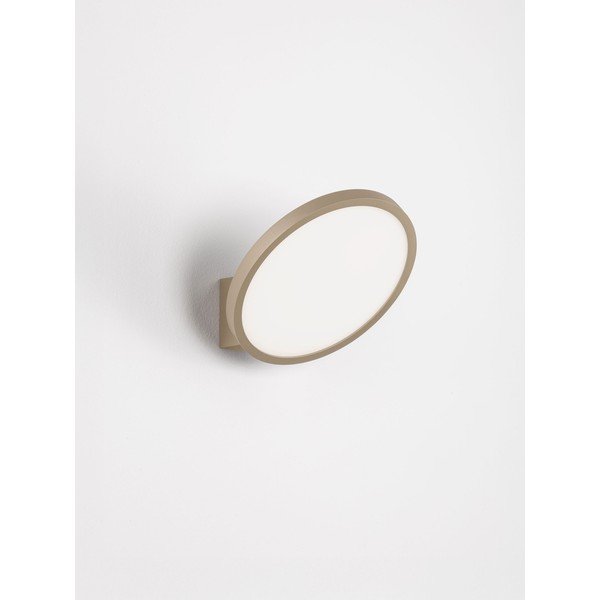 Aluminiowy kinkiet LED ze ściemniaczem w kolorze matowego złota Vea – Nova Luce-image-4