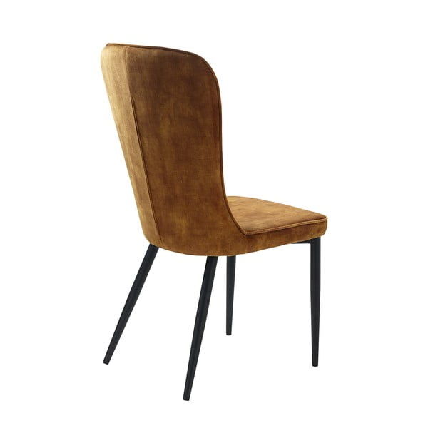 Żółte krzesło do jadalni Unique Furniture Hudson-image-4