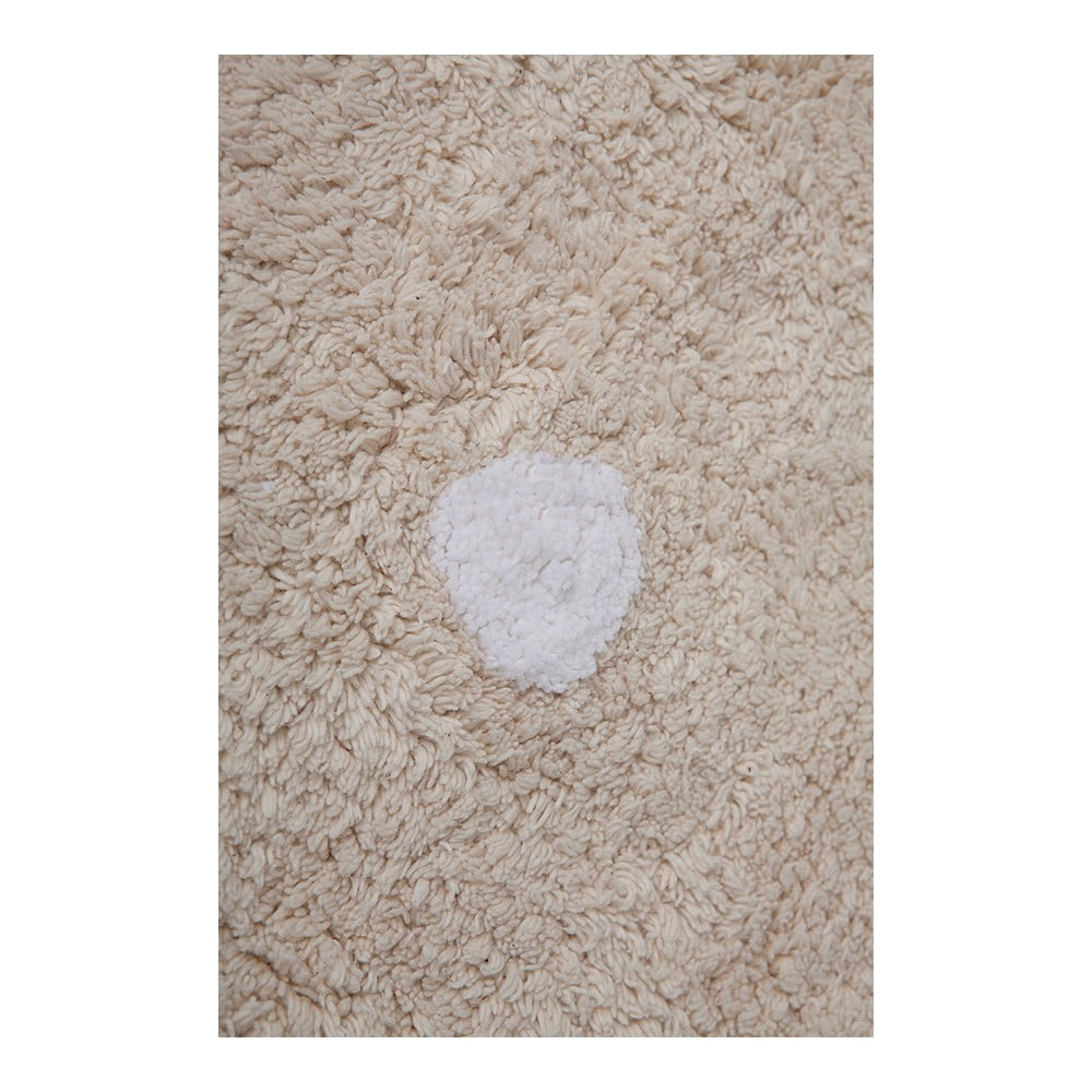 Beżowy bawełniany dywan dziecięcy tkany ręcznie odpowiedni do prania 120x160 cm Biscuit Beige – Lorena Canals (zdjęcie 9)