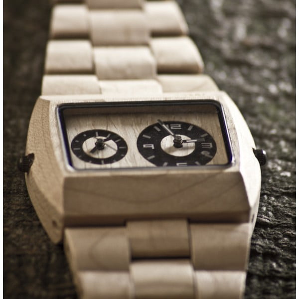Drewniany zegarek Jupiter Beige-image-1
