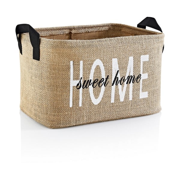 Koszyk do przechowywania z juty 30x22x30 cm – Mioli Decor