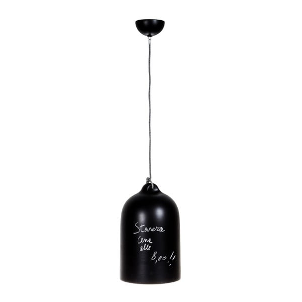 Czarna ceramiczna lampa wisząca Creative Lightings Essential Blackboard