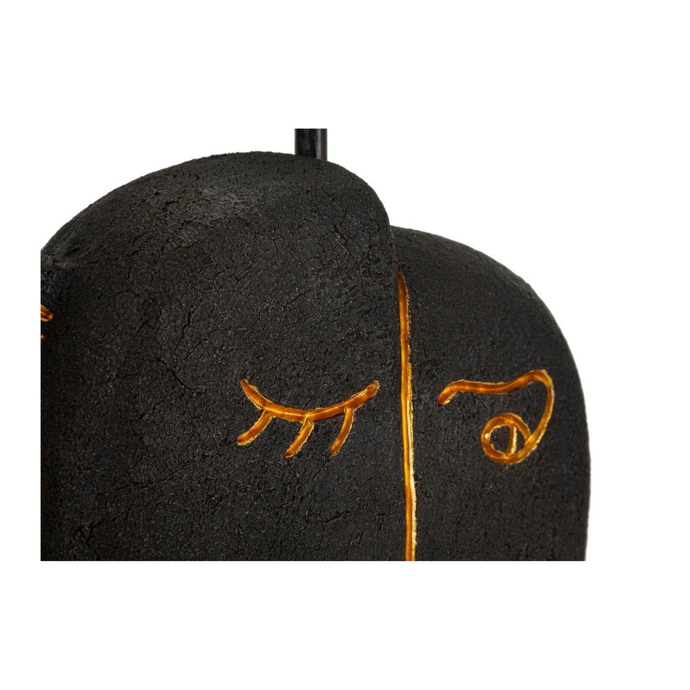 Brązowa lampa stołowa z tekstylnym kloszem (wysokość 39,5 cm) Tribal – Mauro Ferretti (zdjęcie 5)