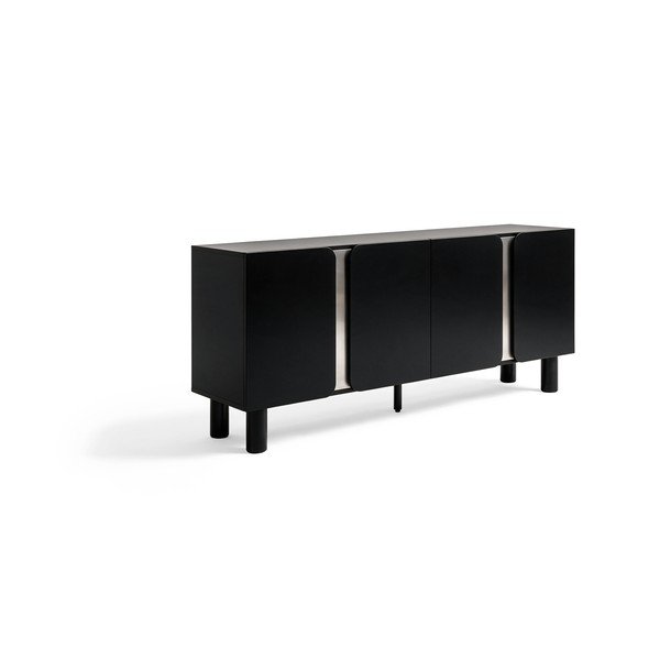 Czarna szafka 180x75x40 cm Toledo – MOME-image-2
