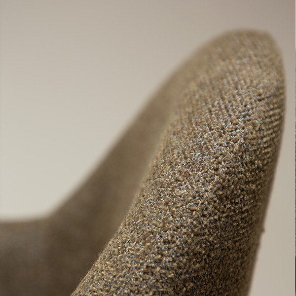 Fotel jadalniany z podłokietnikami/obrotowy w kolorze khaki Bae – DAN-FORM Denmark-image-1
