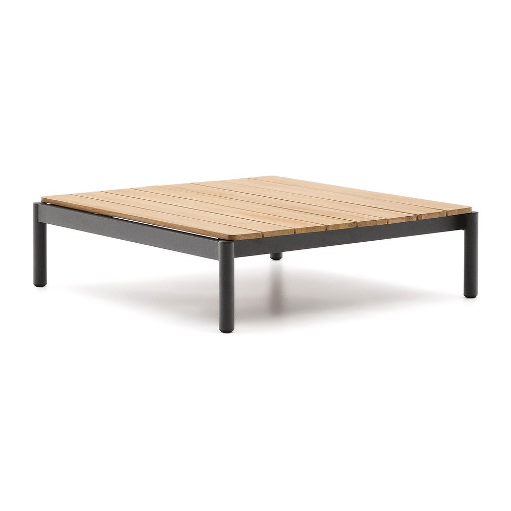 Stolik ogrodowy z litego drewna tekowego 89x91 cm Sorells – Kave Home