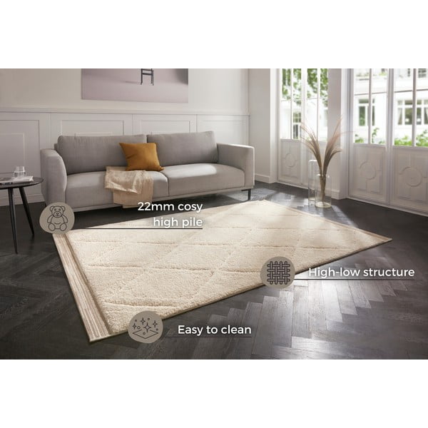 Beżowy dywan Mint Rugs Norwalk Colin, 80x150 cm-image-3