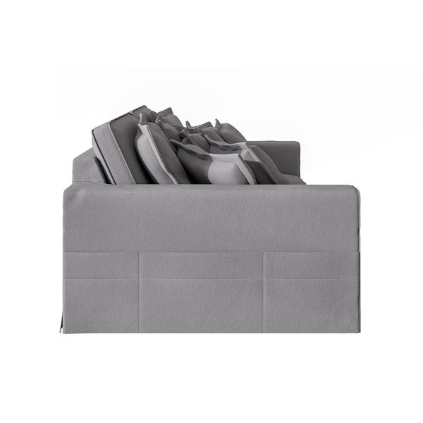 Jasnoszara sofa 236 cm Nora – Ropez-image-4