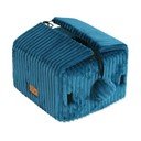 Niebieska budka dla kotów 40x36 cm Magic Cat Stripe – Plaček Pet Products