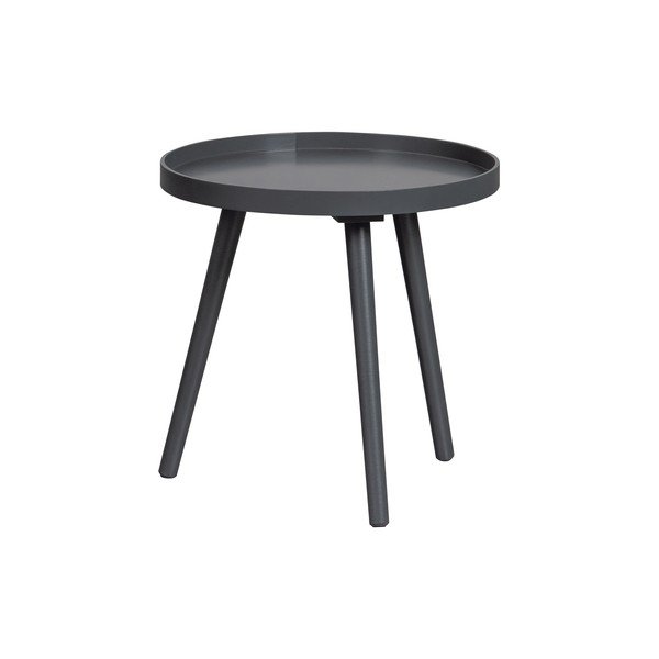 Ciemnoszary stolik WOOOD Sasha, ø 41 cm-image-2