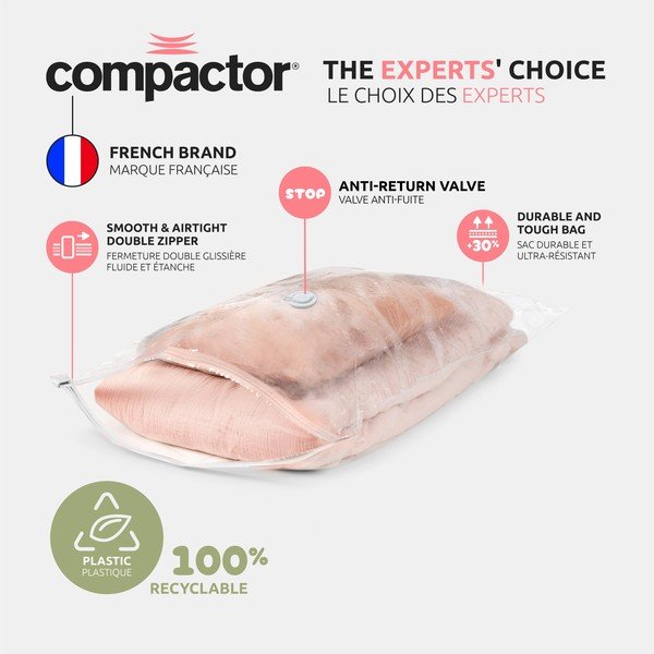 Worki próżniowe zestaw 2 szt. Premium Valve S – Compactor-image-2