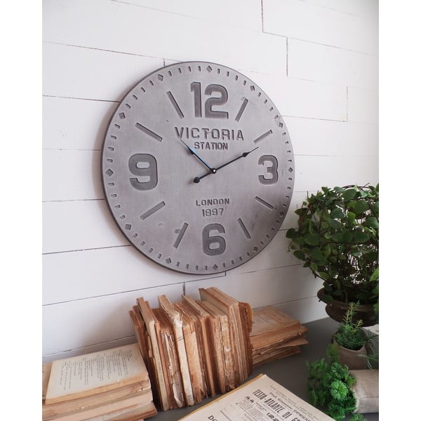 Zegar naścienny Victoria Station, 60 cm