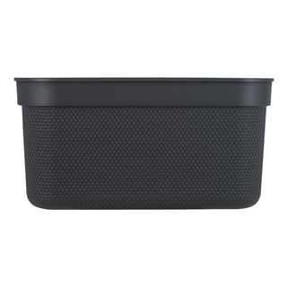 Plastikowy pojemnik z pokrywką Deco − Rotho
