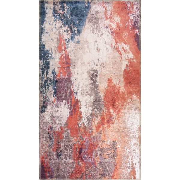 Czerwono-niebieski dywan odpowiedni do prania 230x160 cm – Vitaus