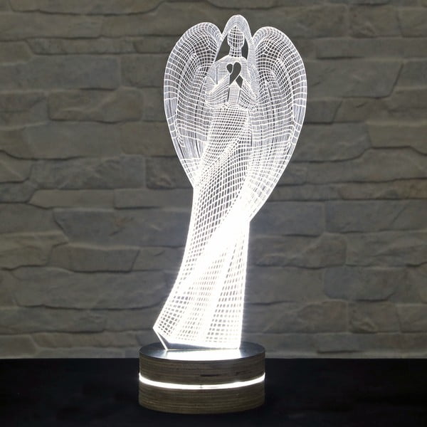 Lampa 3D stołowa Angel